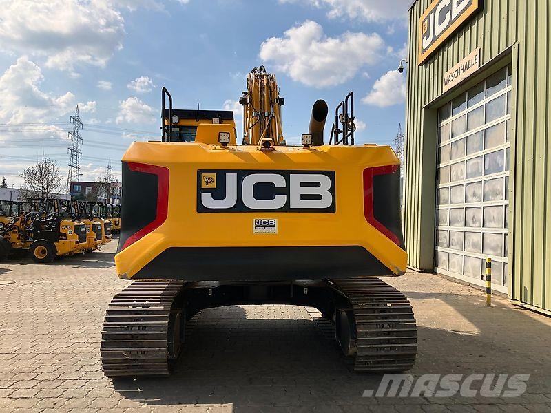 JCB 220X mit Wolff Abbruchgitter Excavadoras sobre orugas