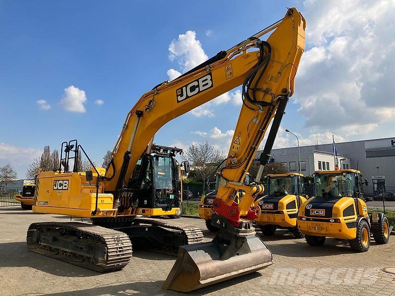 JCB 220X mit Wolff Abbruchgitter Excavadoras sobre orugas