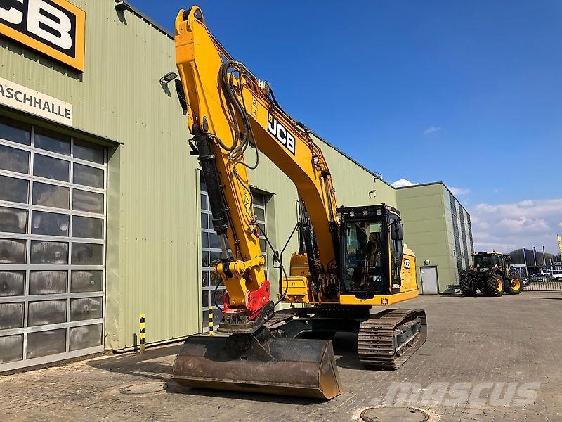 JCB 220X mit Wolff Abbruchgitter Excavadoras sobre orugas