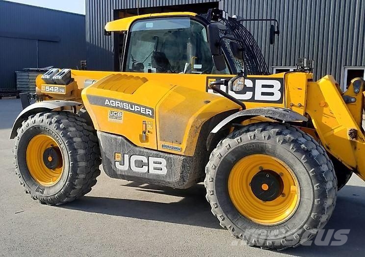JCB 542-70 Agri Super mit Druckluftanlage مناولات متداخلة