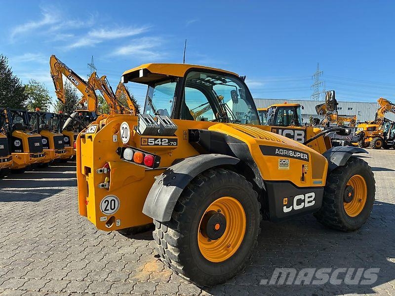 JCB 542-70 Agri Super mit Druckluftanlage مناولات متداخلة