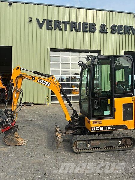 JCB Minibagger 19C-1 Gabeln