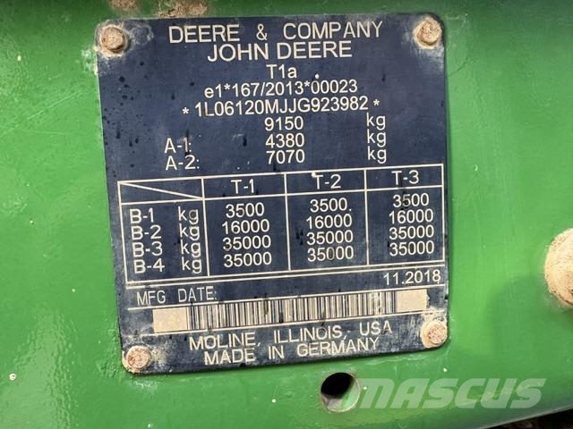 John Deere 6120M Tractors