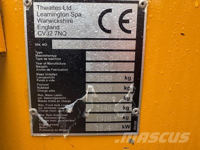 Thwaites 3T Dumper Vehículos compactos de volteo