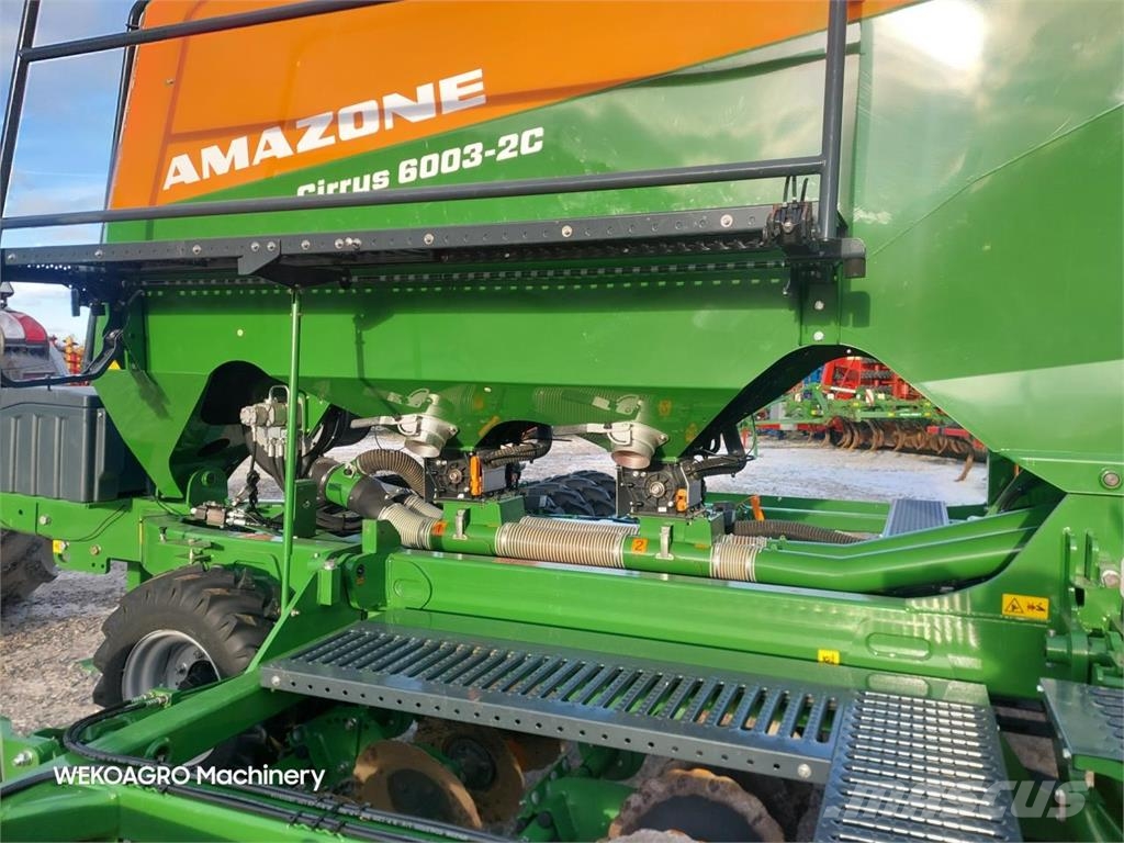 Amazone Cirrus 6003-2C med GreenDrill مثاقيب
