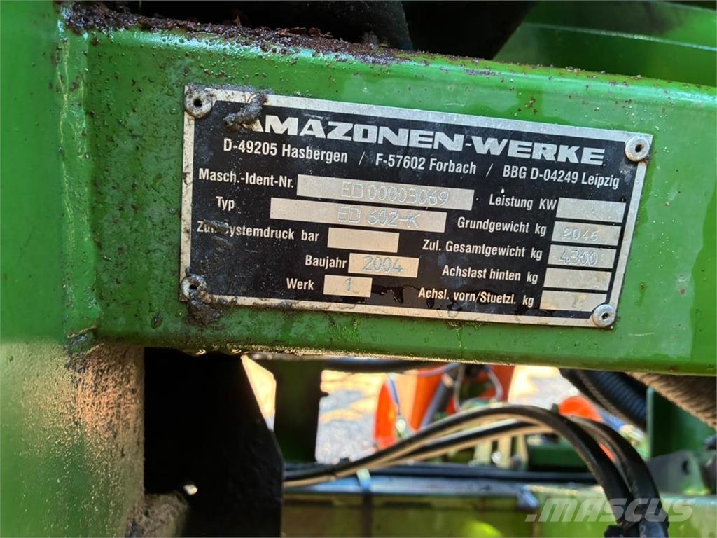 Amazone ED602-K ماكينات البذر الدقيق