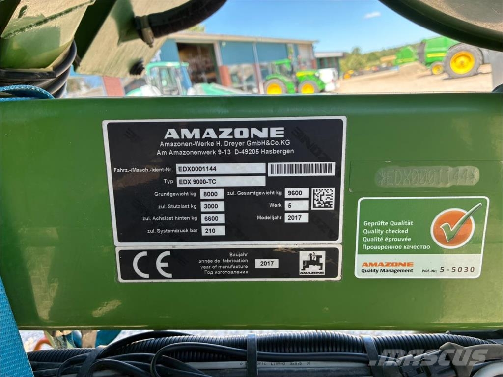 Amazone EDX 9000-TC Sembradoras de alta precisión