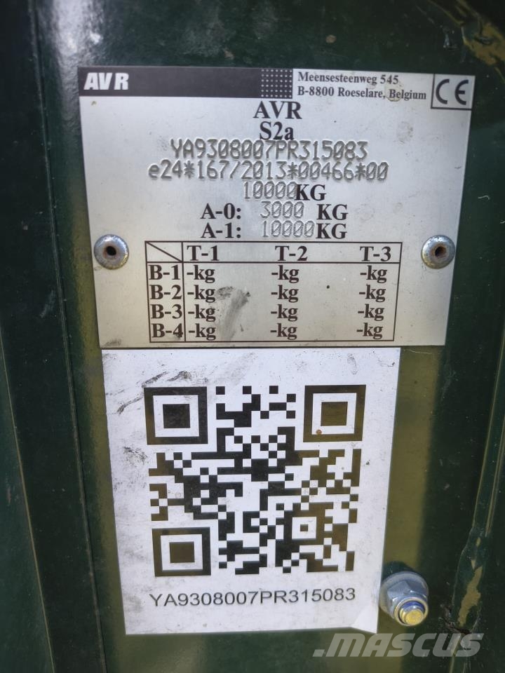 AVR Spirit 9200 Varioweb 馬鈴薯收穫機和挖掘機