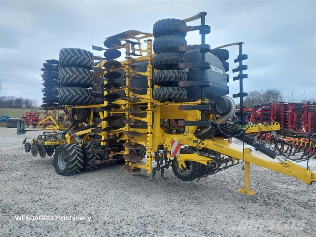 Bednar Omega OO6000 FL med Alfa-Drill Mechanické sejačky