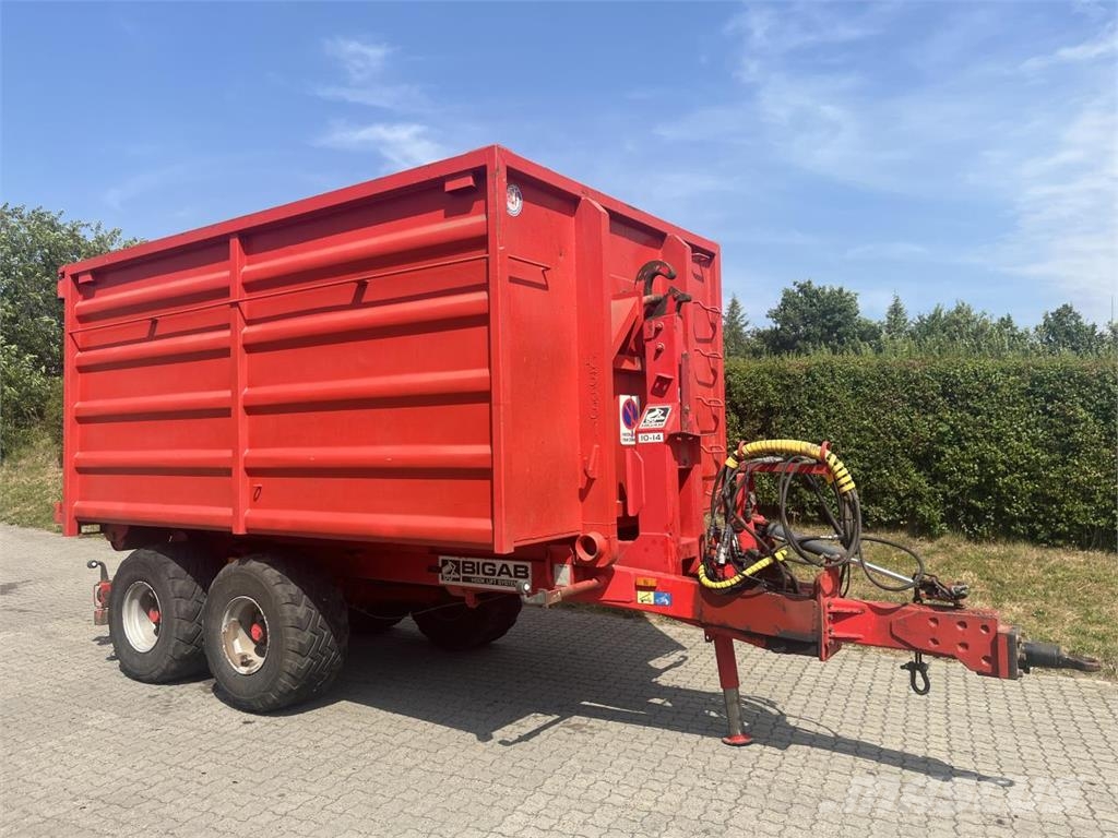 Bigab 10-14 KROGHEJSVOGN Overige aanhangers