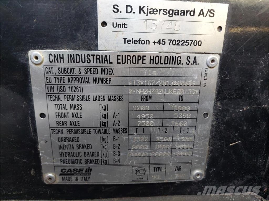 Case IH Farmlift 742 Lauksaimniecības pacēlāji