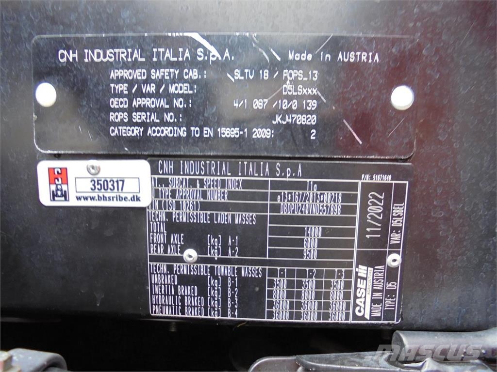 Case IH PUMA 240 CVXDRIVE Traktori