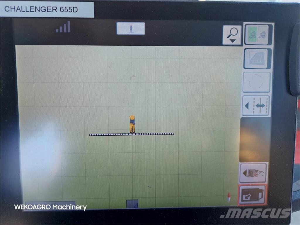 Challenger RoGator 655D 24-36m med GPS Savaeigiai purkštuvai