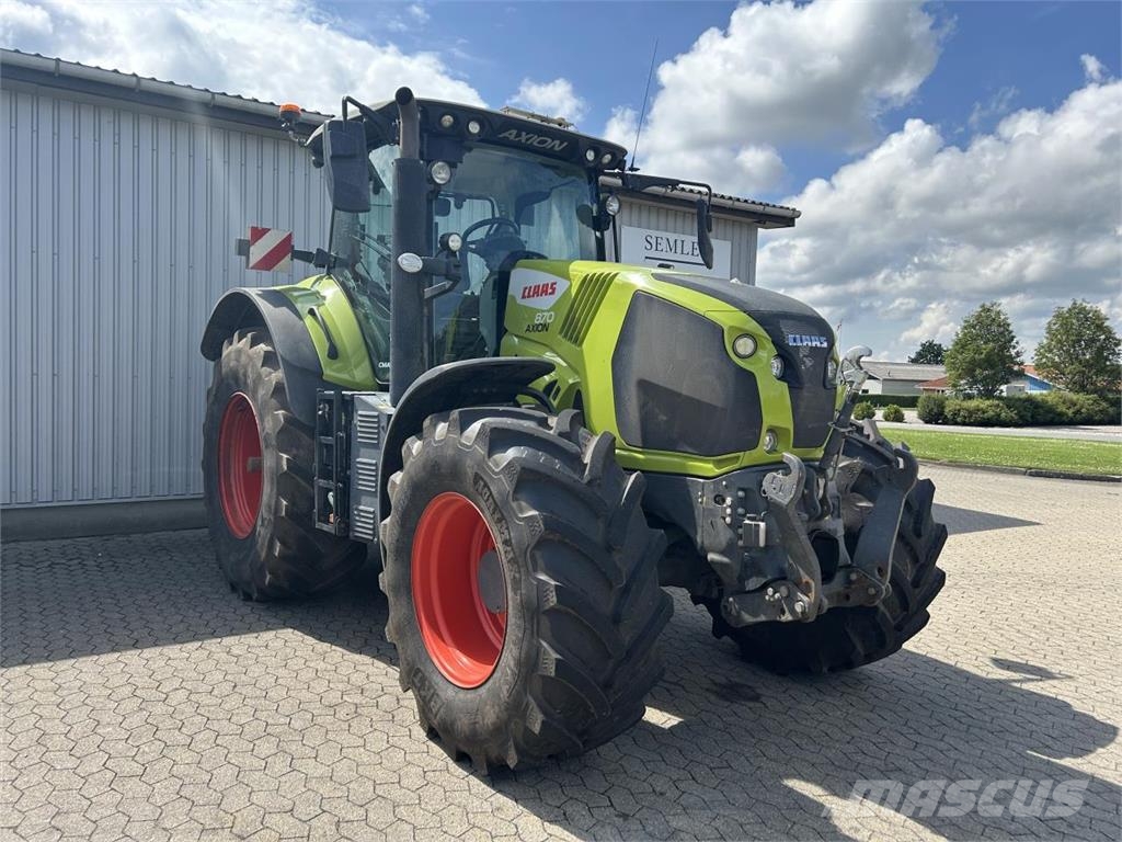 CLAAS AXION 870 拖拉机/农用车