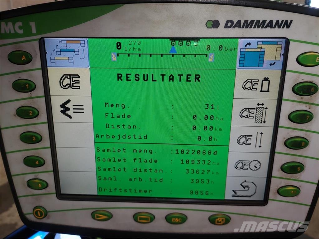 Dammann DTPA 8036 Itsekulkevat ruiskut