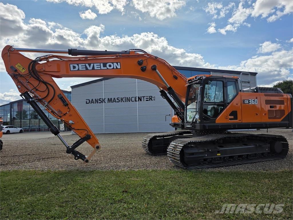 Develon DX360-9 Rupsgraafmachines