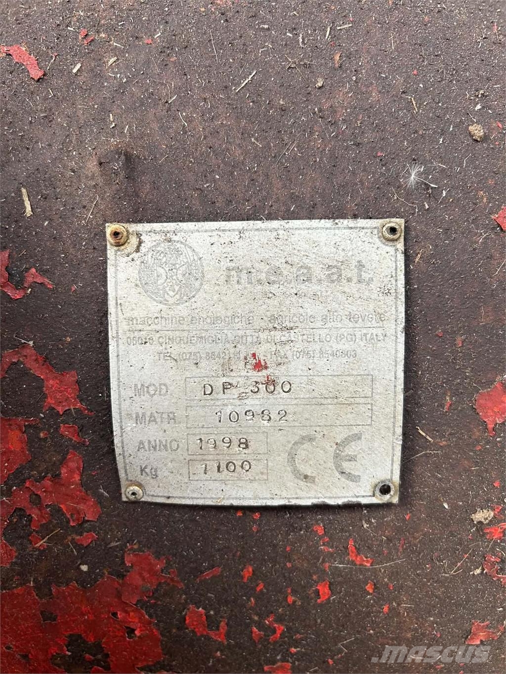 DP300 Mulčovače bramborové natě