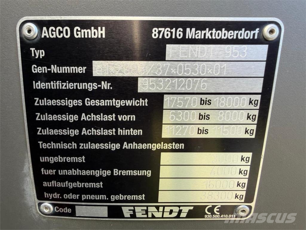Fendt 936 VARIO Traktorji