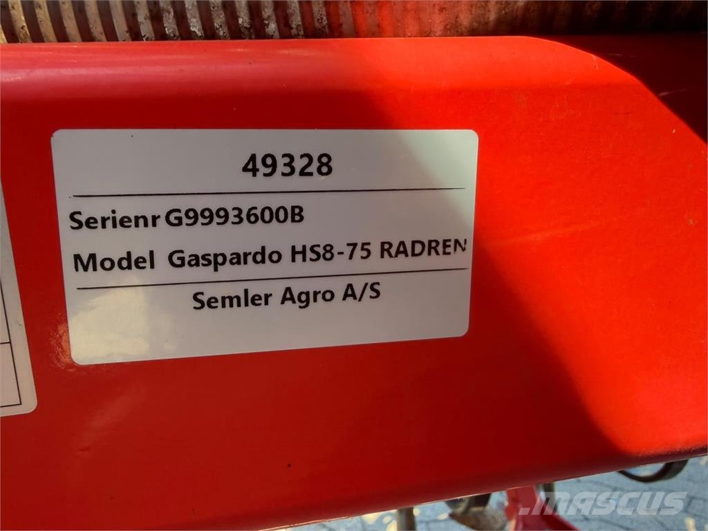 Gaspardo HS8-75 Kultivatorer