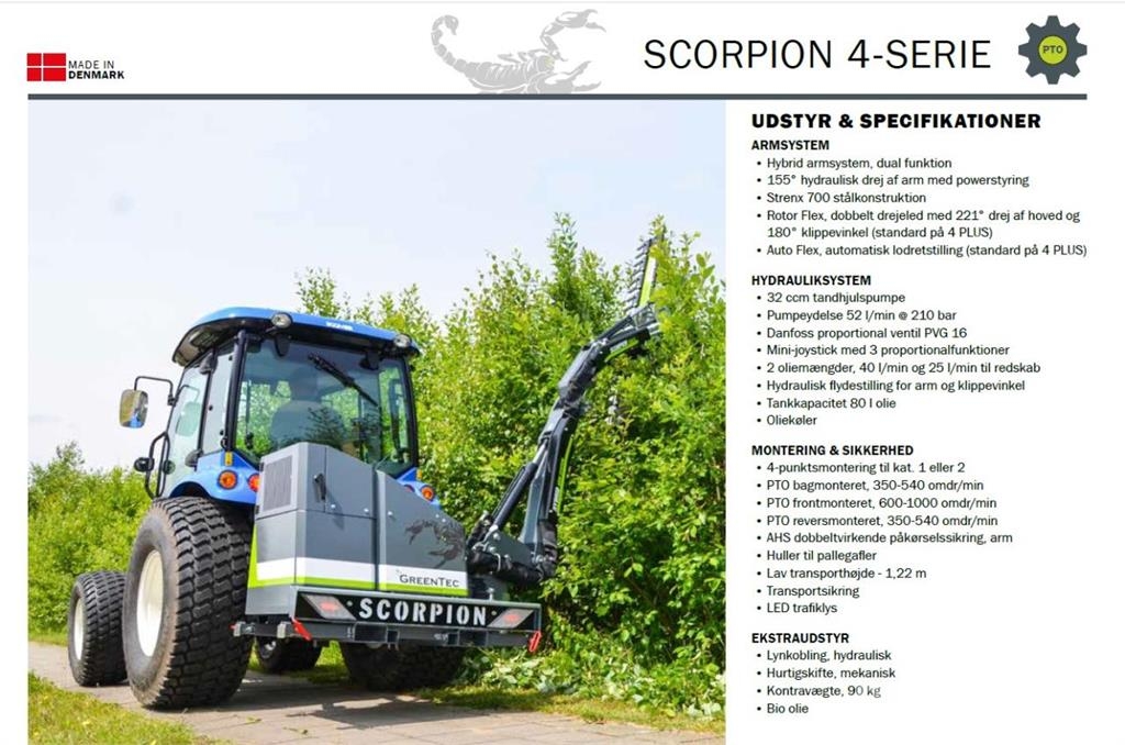 Greentec 330-4S PLUS Grünflächenmäher