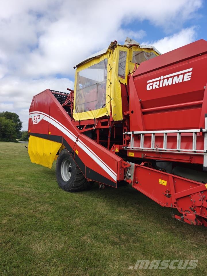 Grimme EVO 280 馬鈴薯收穫機和挖掘機