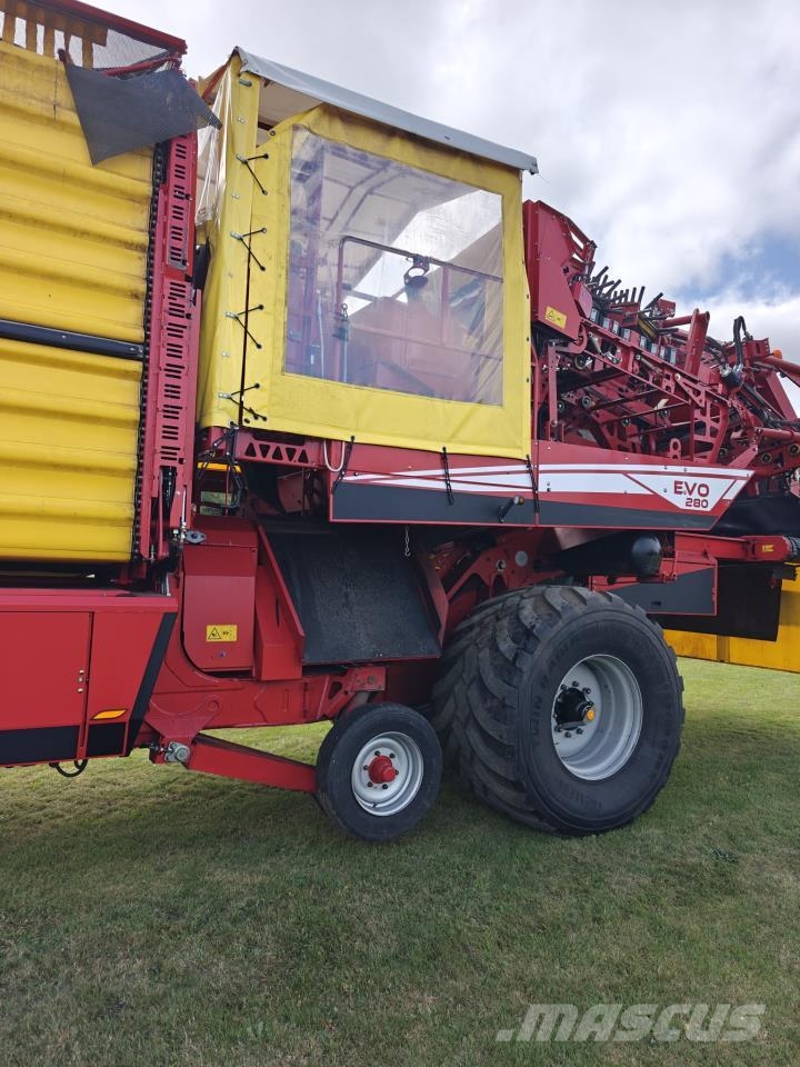 Grimme EVO 280 馬鈴薯收穫機和挖掘機