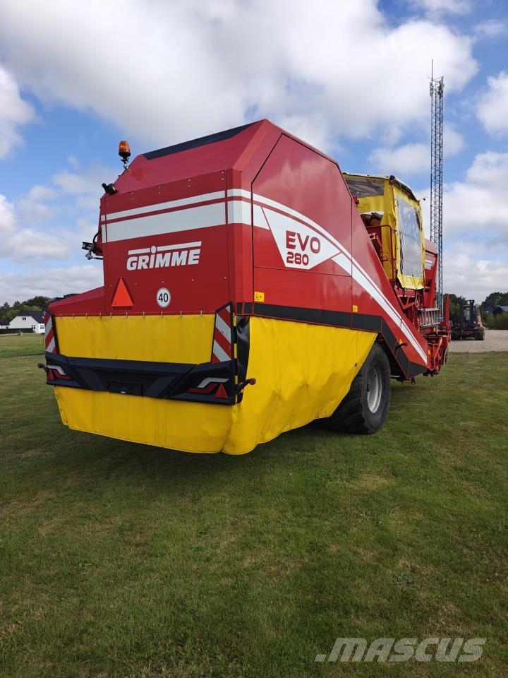 Grimme EVO 280 馬鈴薯收穫機和挖掘機
