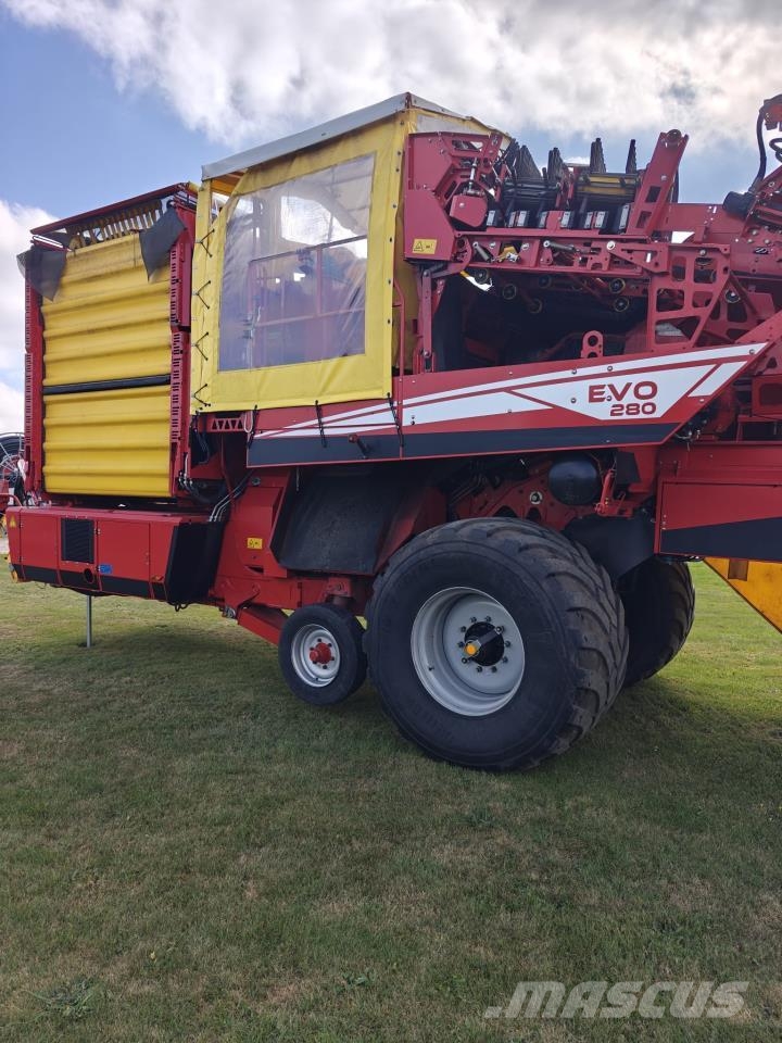 Grimme EVO 280 馬鈴薯收穫機和挖掘機