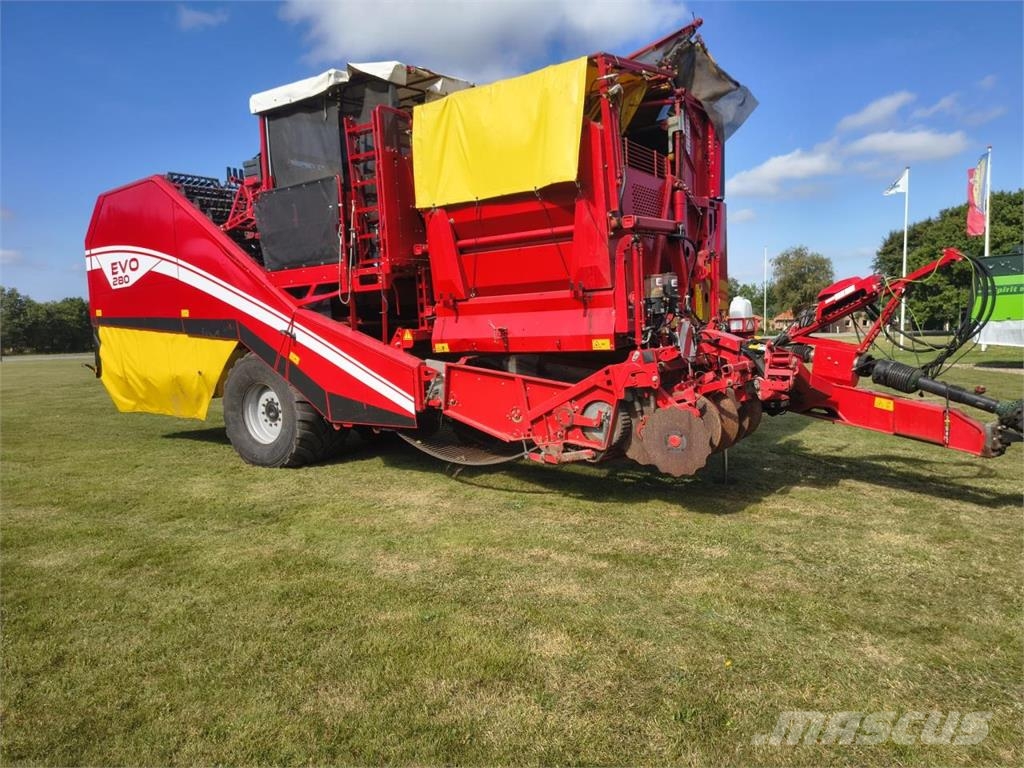 Grimme EVO 280 馬鈴薯收穫機和挖掘機