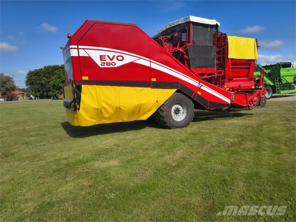 Grimme EVO 280 馬鈴薯收穫機和挖掘機