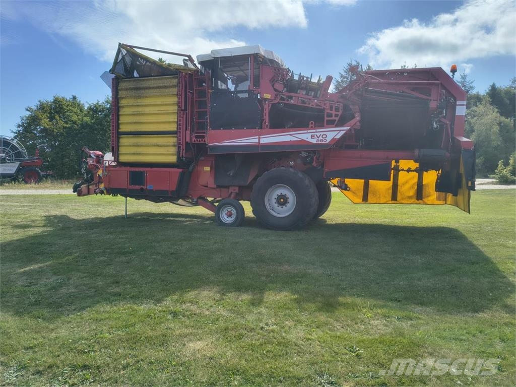 Grimme EVO 280 馬鈴薯收穫機和挖掘機