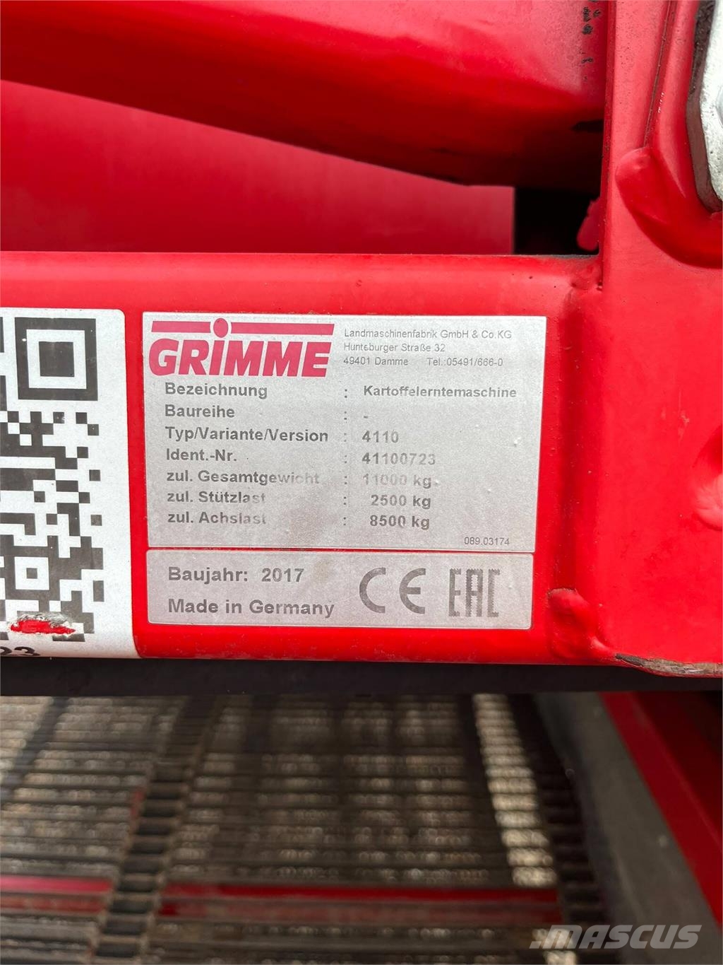 Grimme SE260 UB Equipamentos Colheita e apanha de Batatas