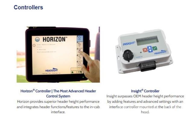  HEADSIGHT FØLERSÆT 联合收割机头