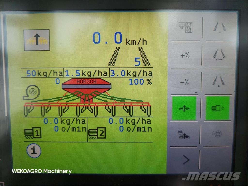 Horsch Focus 6 TD med DuoDrill Semoir