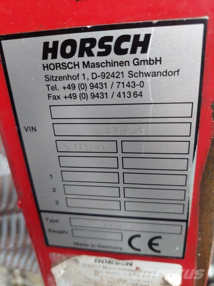 Horsch Joker 7 CT med Harsø-fordeler Самохідні обприскувачі