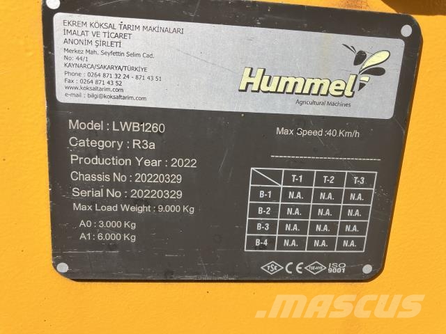 Hummel HM 4 X 6 Dieplader