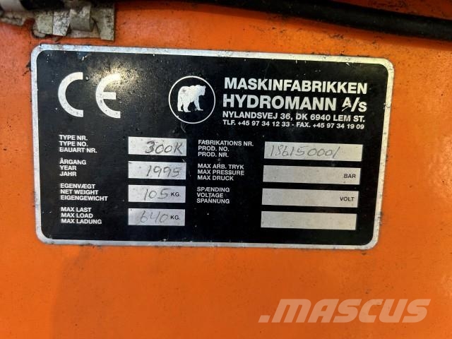 Hydromann 300 Homok és Sószórók