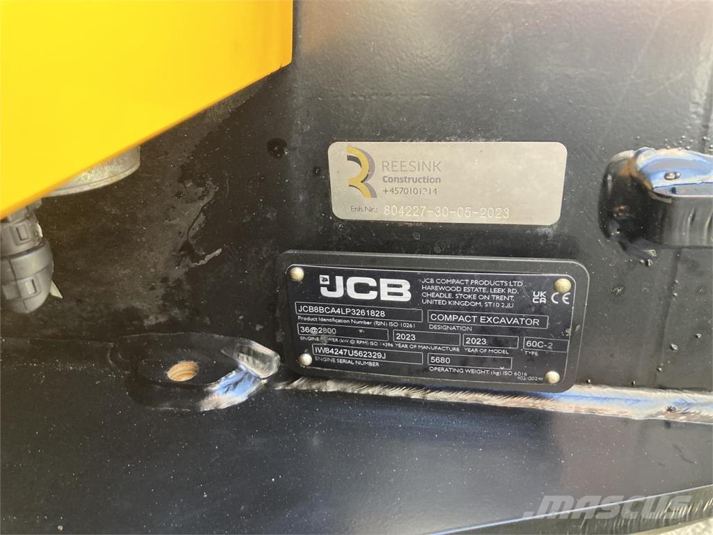 JCB 60C-2 Miniexcavadoras