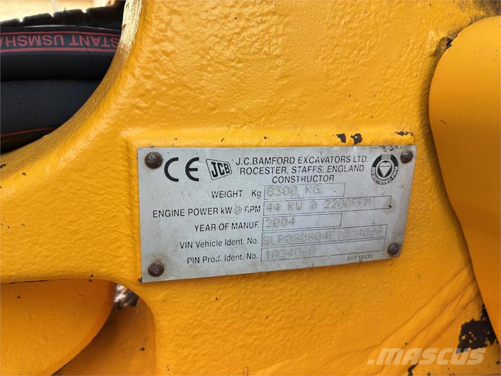 JCB 8080 Roomikekskavaatorid