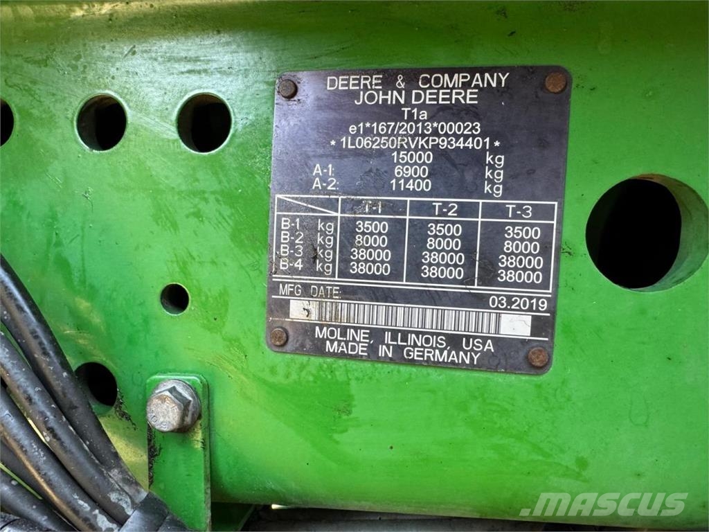 John Deere 6250R Tractores