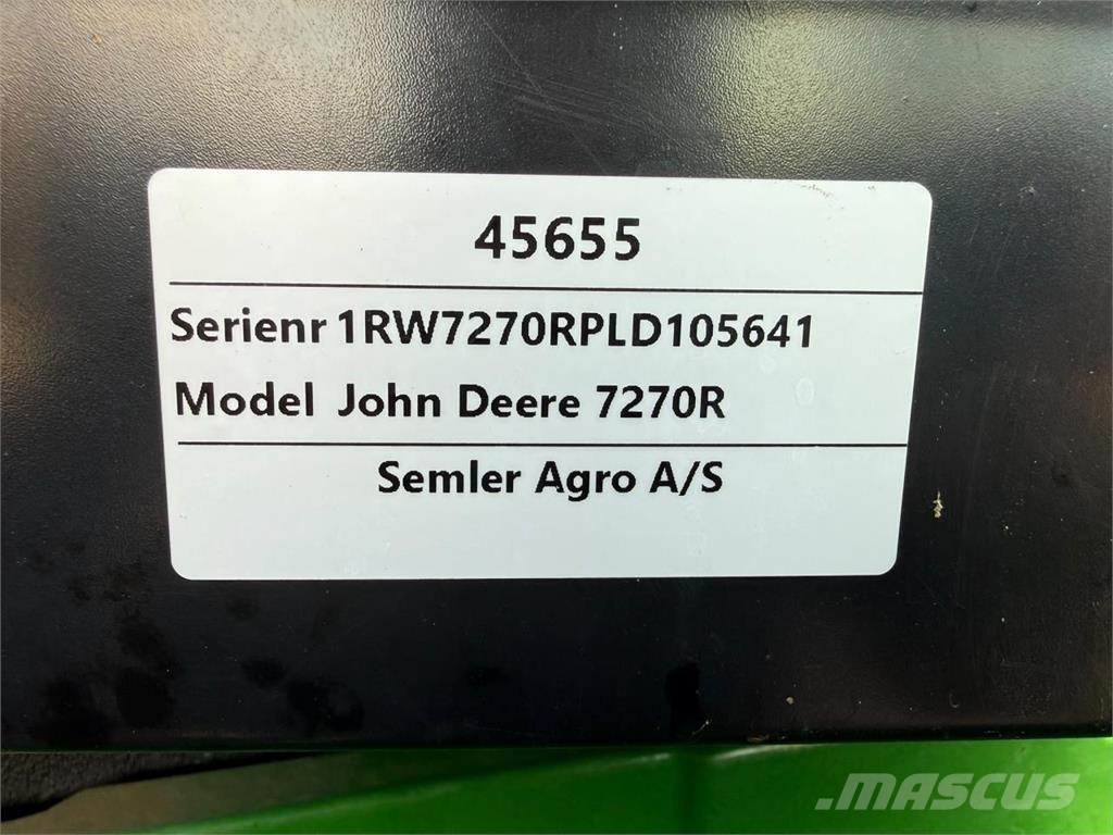 John Deere 7270R Traktorer