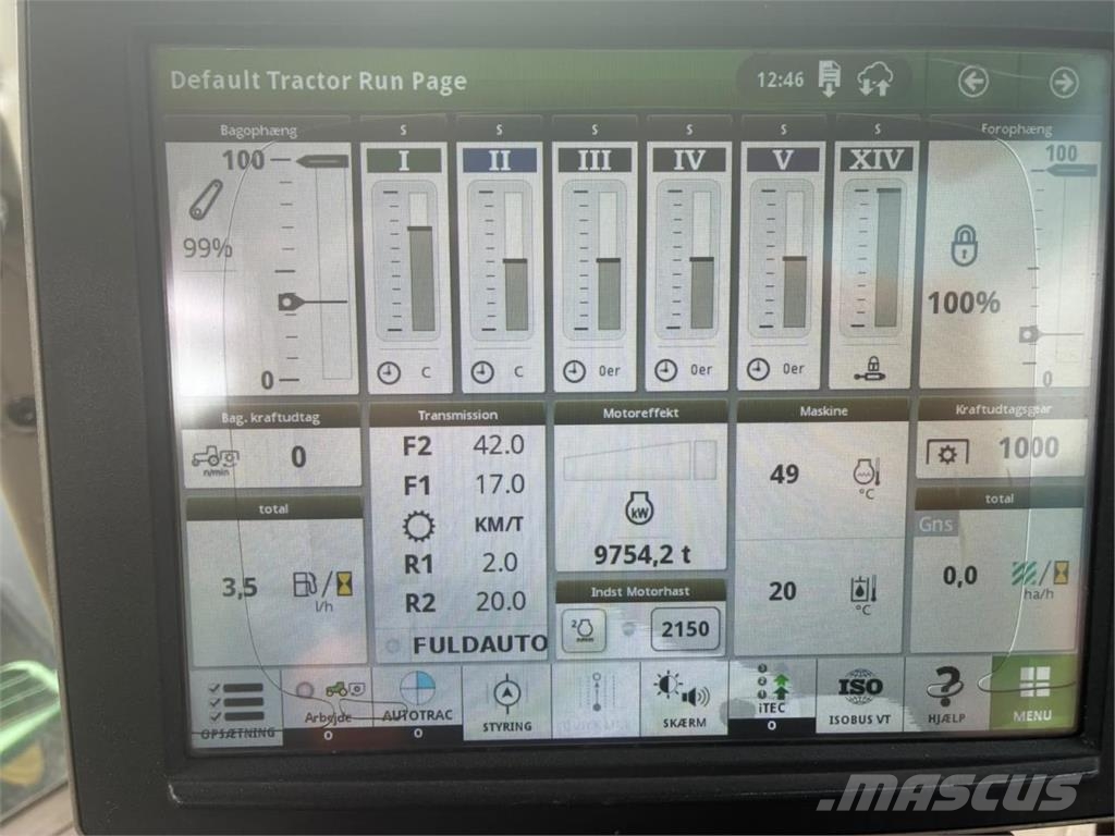 John Deere 7310R الجرارات