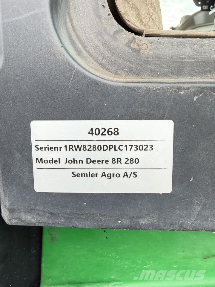 John Deere 8R 280 Traktorid