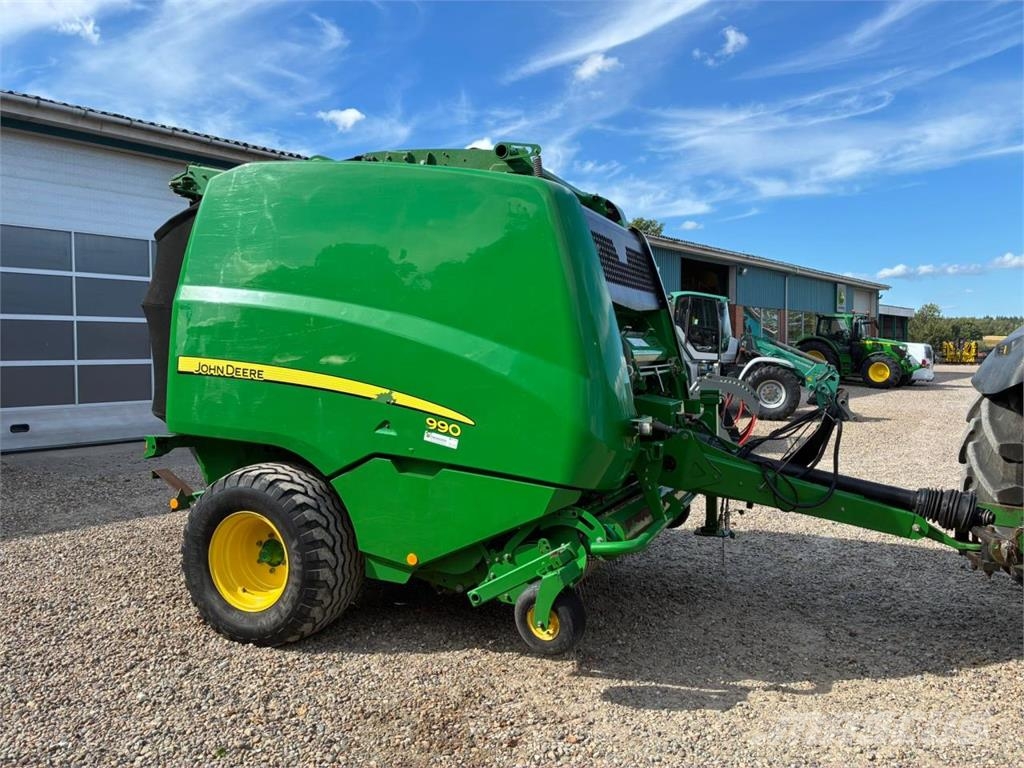 John Deere 990 MAXICUT Ronde-balenpersen