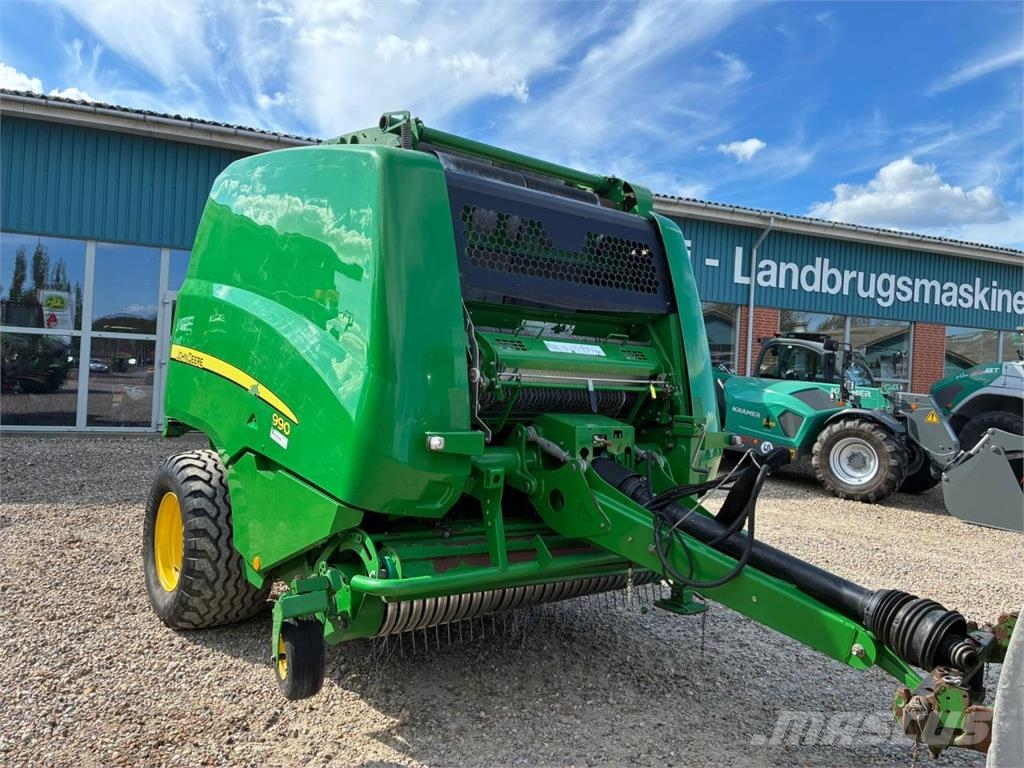 John Deere 990 MAXICUT Ronde-balenpersen