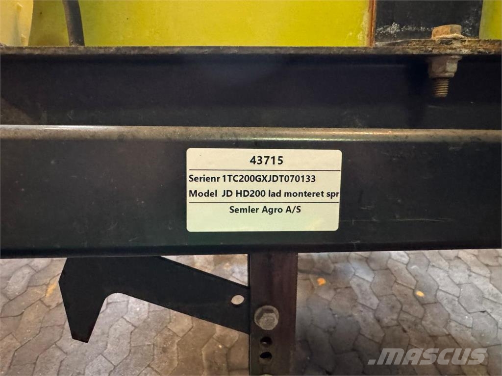 John Deere HD200 Other groundscare machines