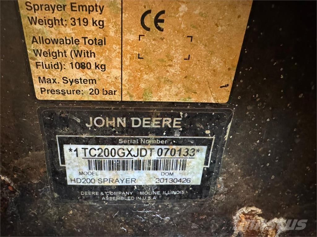 John Deere HD200 Other groundscare machines