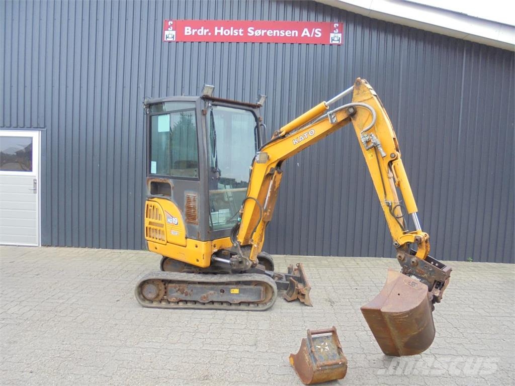 Kato 19VXT Mini excavators < 7t (Mini diggers)