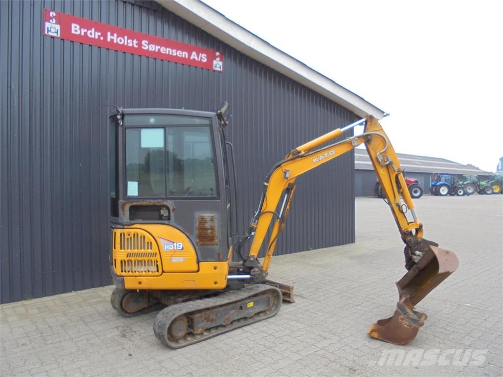 Kato 19VXT Mini excavators < 7t (Mini diggers)