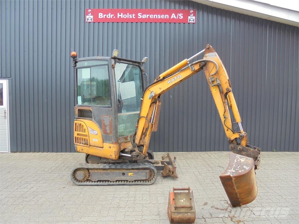 Kato 19VXT Mini excavators < 7t (Mini diggers)